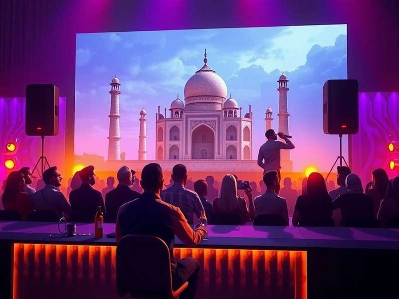 India's Glorious Route community event with players